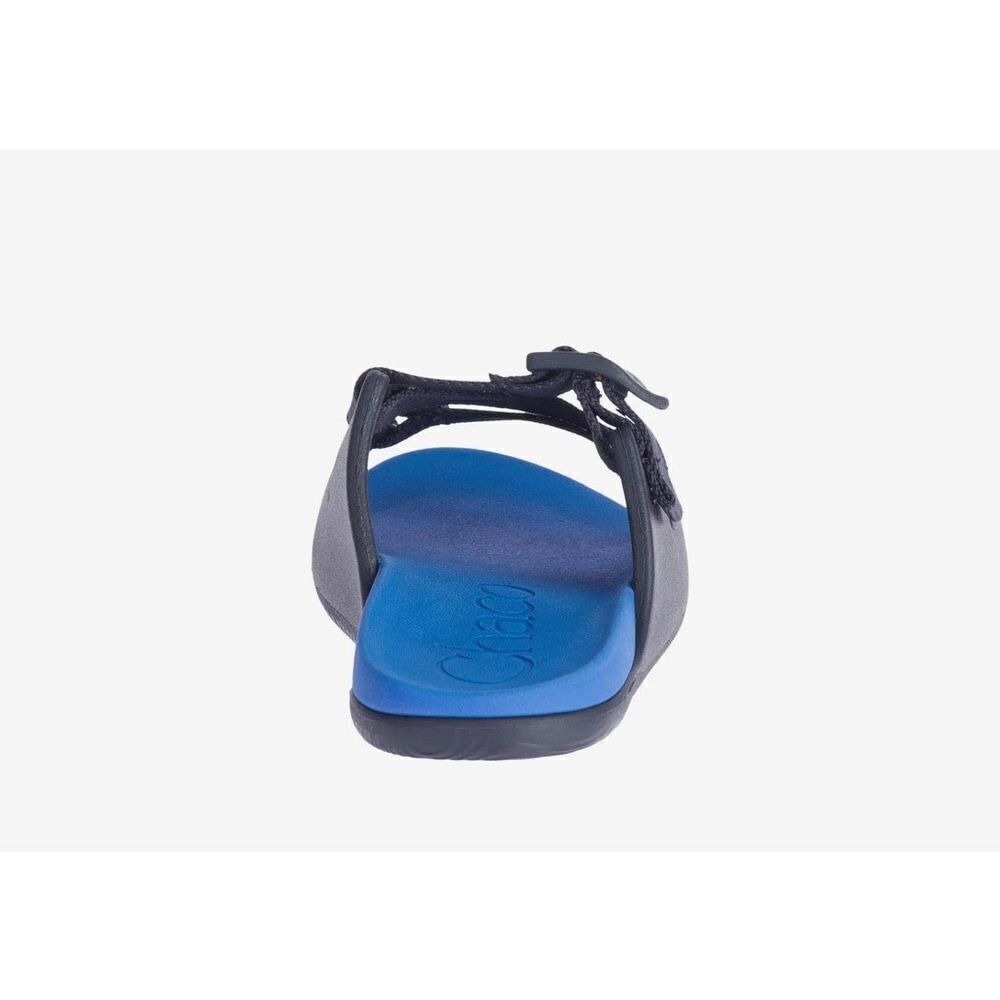 Chaco Childrens Chillos Sandal Slide Blue Size 3 Youth Unisex New - Picture 3 of 6